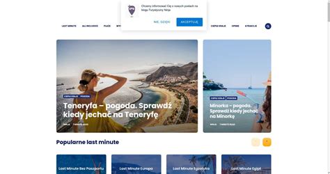 Wypróbuj usługi strony Turystycznyninja.pl i przygotuj się na wymarzony urlop. 2022