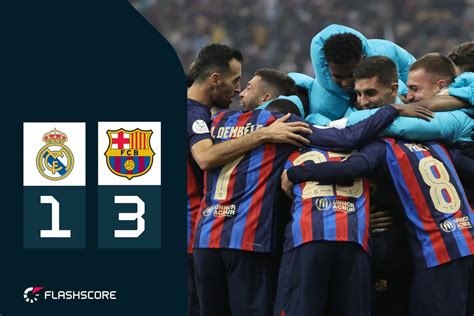 FC Barcelona pokonuje Real i zdobywa Superpuchar Hiszpanii!